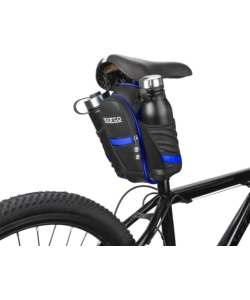 BORSA DA SELLA PER BICICLETTA SPARCO IN NYLON, 26X8,8X7 CM